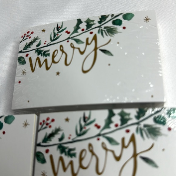 Merry Tidings Gloss Enclosure Card 3.5x2.25" Pack of 50 - Picture 6 of 6